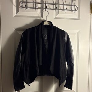 Blank NYC Black Faux Leather Jacket